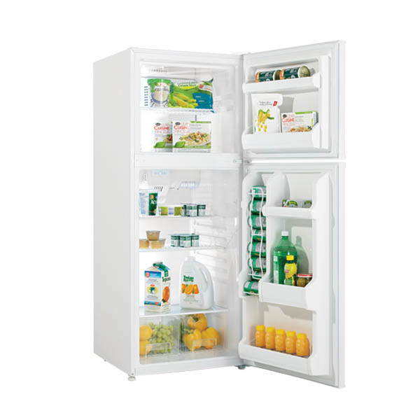 10 CF White Refrigerator